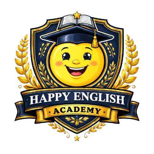 Happy English Academy Logo